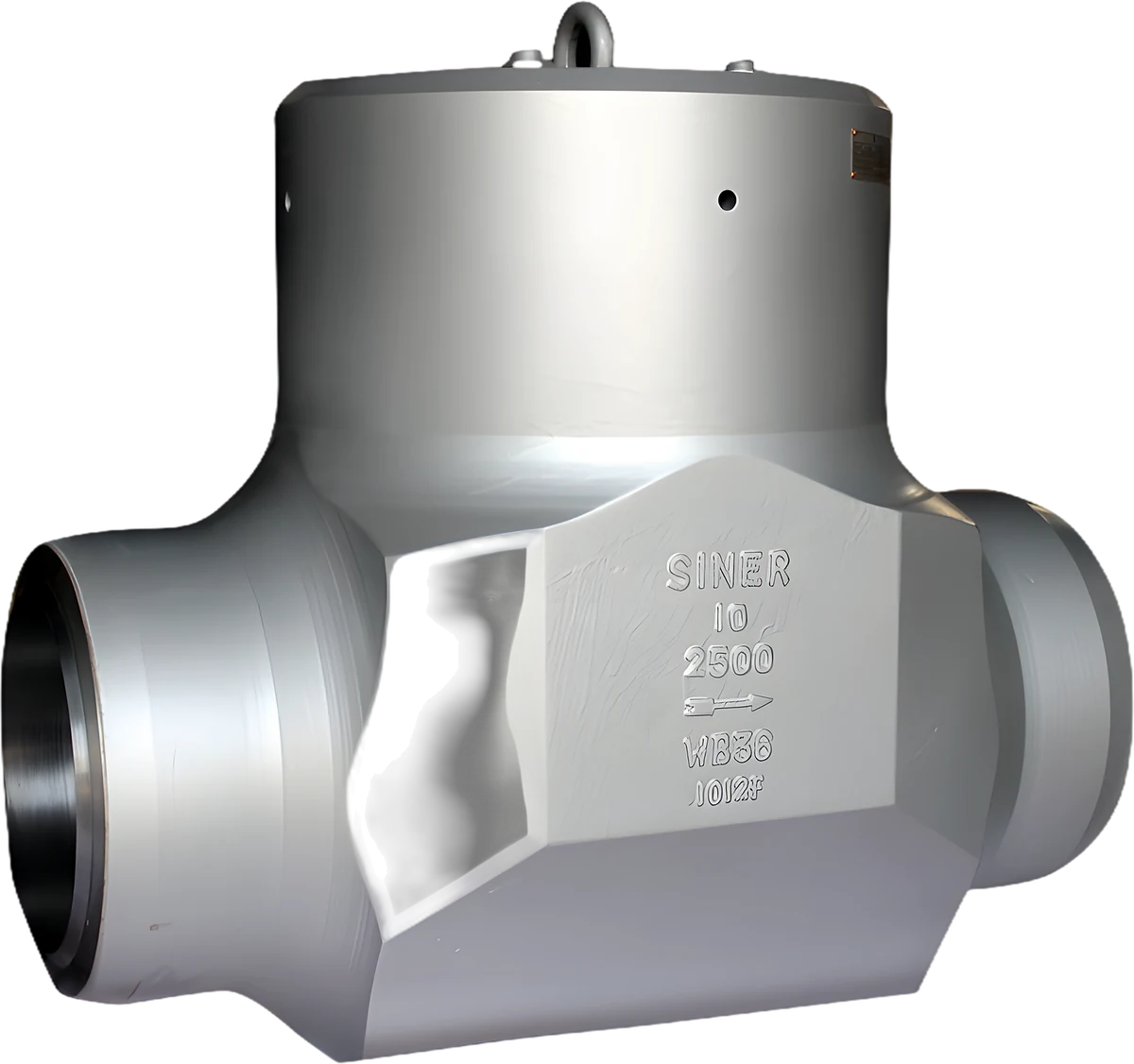 Pressure-seal check valve